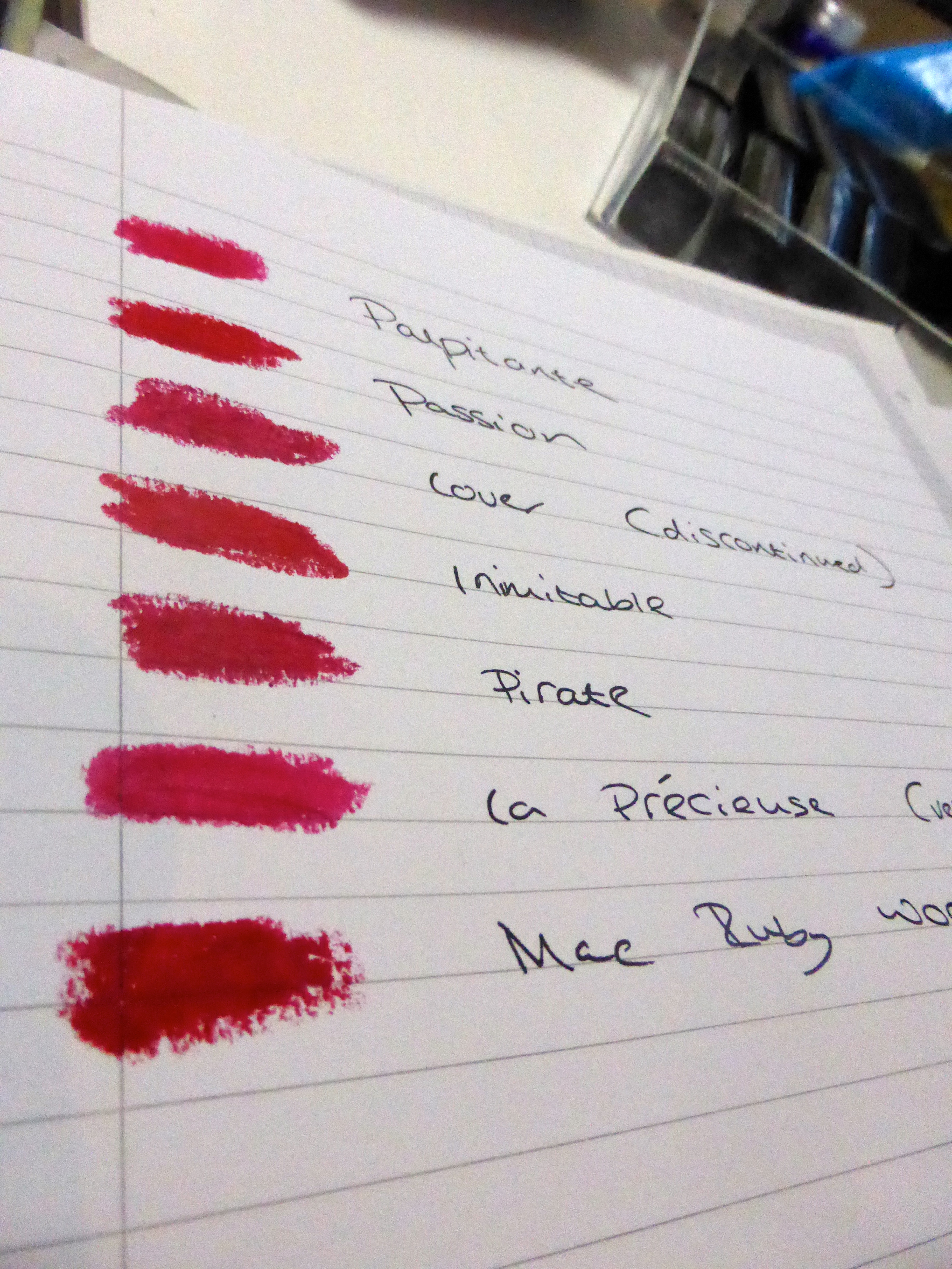 Chanel Rouge Allure Red Lipstick Swatches